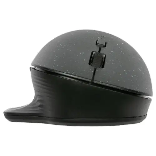 Souris ErgoFlip EcoSmart ambidextre durable - Noir