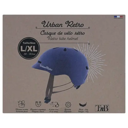 Casque de protection vélo URBAN RETRO - Taille L - T'nB