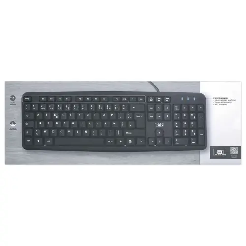 Clavier filaire USB-A Bridge - Plug & Play - T'nB