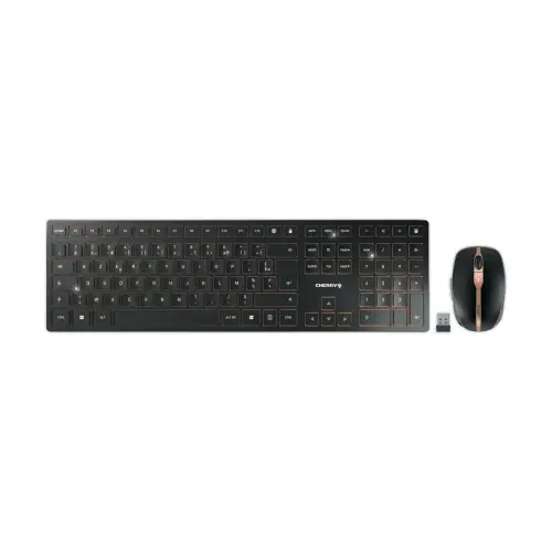 Kit clavier + souris sans fil CHERRY DW9100 SLIM