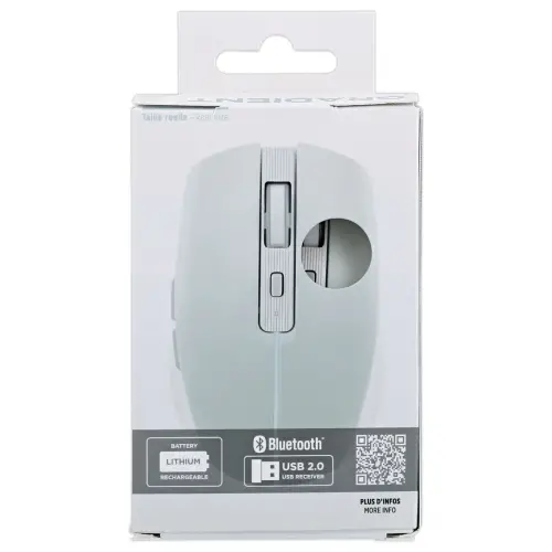 Souris gradient Dual Connect - Sans fil - Bleu - T'NB