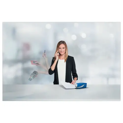 Agrafeuse électrique NeXXt - 10 feuilles - Bleu - LEITZ