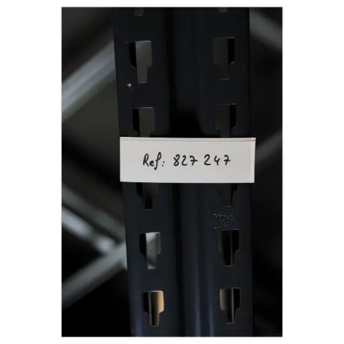 10 portes étiquettes adhésives