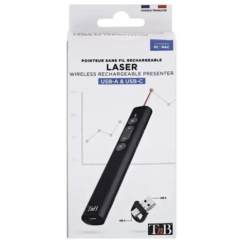 Pointeur laser – Rechargeable – T’nB