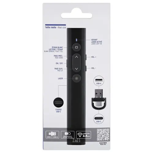 Pointeur laser – Rechargeable – T’nB