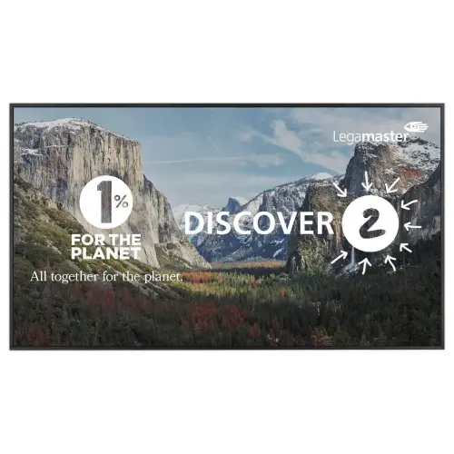 Pack écran d'affichage professionnel Discover 2 - Classe A - 55 pouces - LEGAMASTER