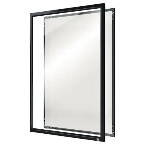 Porte-affiche clipsable A3 Nobo impression - noir 