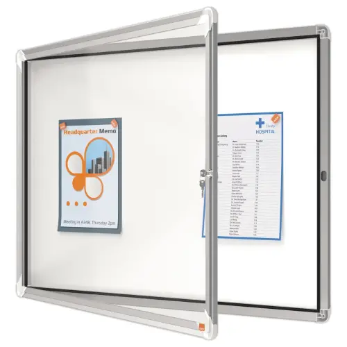 Vitrine d'intérieur magnétique - 8 x A4 - NOBO