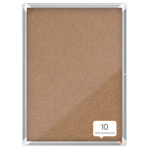 Vitrine d'int&eacute;rieur en li&egrave;ge Premium Plus - 9 x A4 - NOBO 