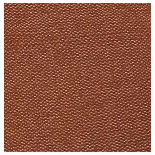2 Fauteuils Tissu terracotta piétement àroulettes montés