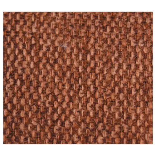 2 Fauteuils Tissu terracotta piétement àroulettes montés
