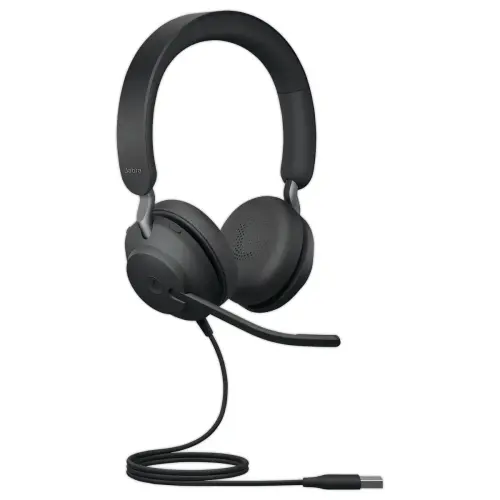 Casque t&eacute;l&eacute;phonique filaire Evolve2 SE40 Duo MS  USB-A JABRA 
