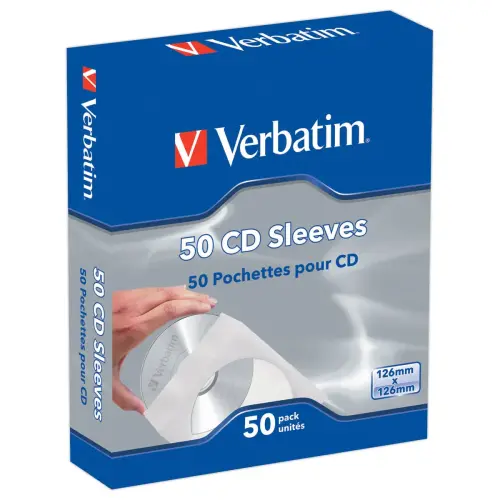 50 Pochettes CD/DVD papier