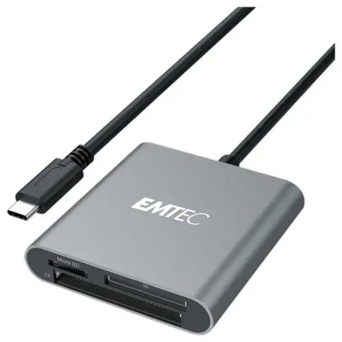 Lecteur de cartes Emtec Type-C Pro T610C