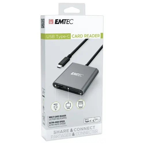 Lecteur de cartes Emtec Type-C Pro T610C