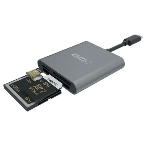Lecteur de cartes Emtec Type-C Pro T610C