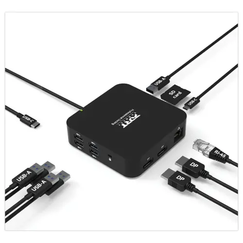 Station d'accueil USB-C de voyage 2X4K 