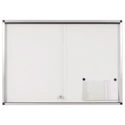 Vitrine d'intérieur extra plate - 12 x A4 - BI-OFFICE