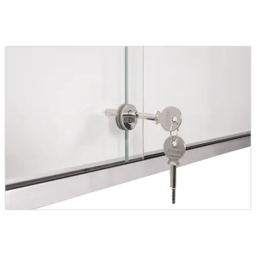 Vitrine d'intérieur extra plate portescoulissantes 18A4
