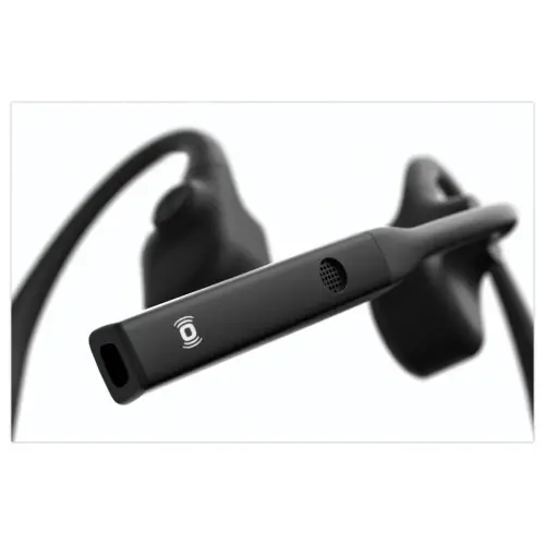Casque sans-fil &agrave; conduction osseuse OpenComm2 - Bluetooth USB-A- noir 