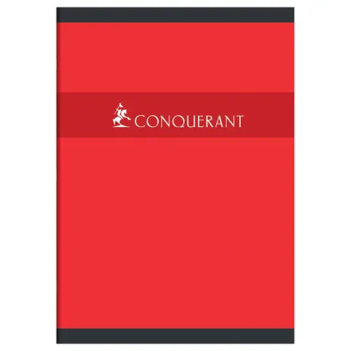 Cahier agrafé Conquérant 70g, 17x22 cm,5x5,96 pages