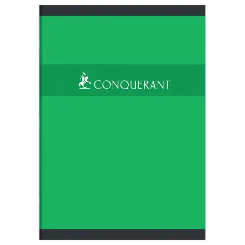 Cahier agrafé Conquérant 70g, 17x22 cm,5x5,96 pages