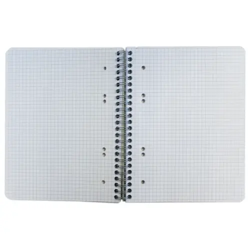 Cahier spirale 70g - A5+ 5x5 - 160 pages - FIDUCIAL