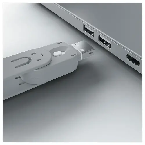 Cl&eacute; pour bloqueurs de port USB Type A - 4 verrous - Blanc - LINDY 