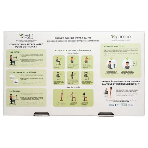 Porte-document ERGO OPTI-1 PREMIUM - Optimeo 