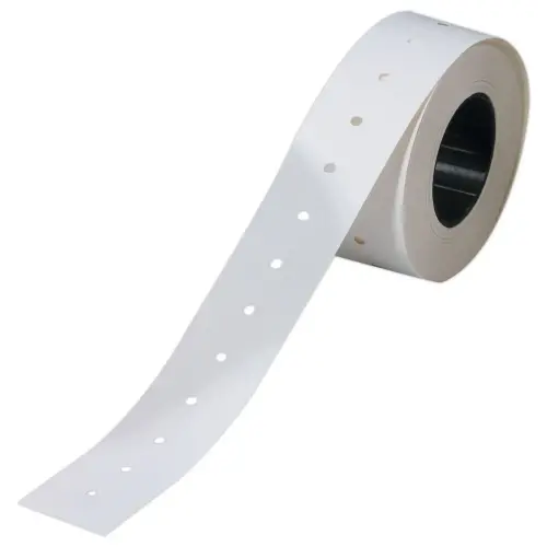 6 Rouleaux de 1000 étiquettes 21x12mm blanc pour pince 146492