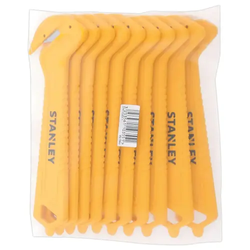 10 Cutters de s&eacute;curit&eacute; &agrave; lame unique 