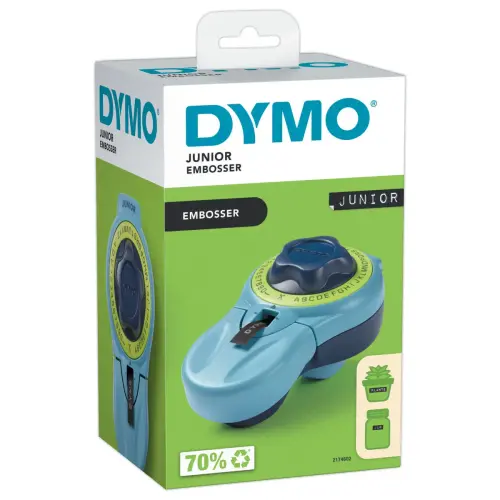 Titreuse à bande de gaufrage Dymo® + ruban 9 mm x 3 m