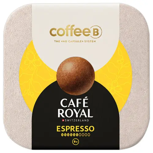 Bo&icirc;te de 9 boules Coffee B - Cafe Royal -Expresso 