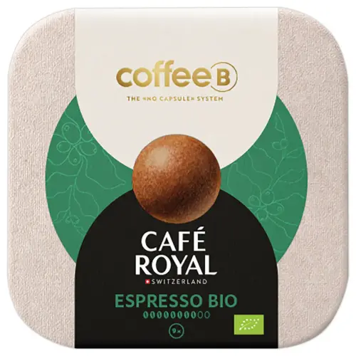 Boîte de 9 boules Coffee B - Cafe Royal -Expresso bio