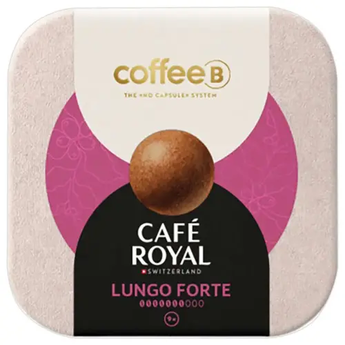 Bo&icirc;te de 9 boules Coffee B -Cafe Royal- Lungo Forte 