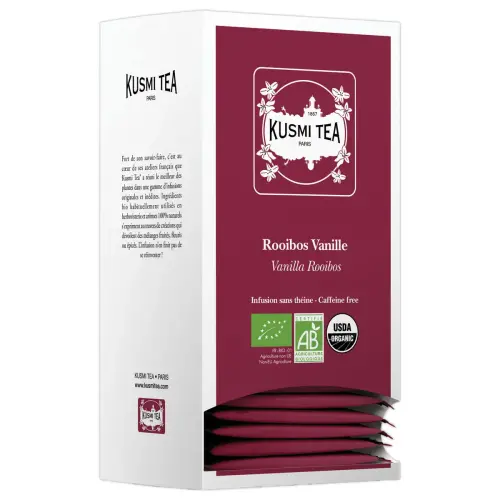 Sachets de thé Bio - Rooibos Vanille - KUSMI TEA