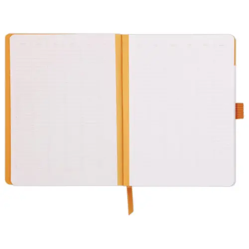 Carnet agenda perpetuel Meeting RHODIA16x21 cm Black 