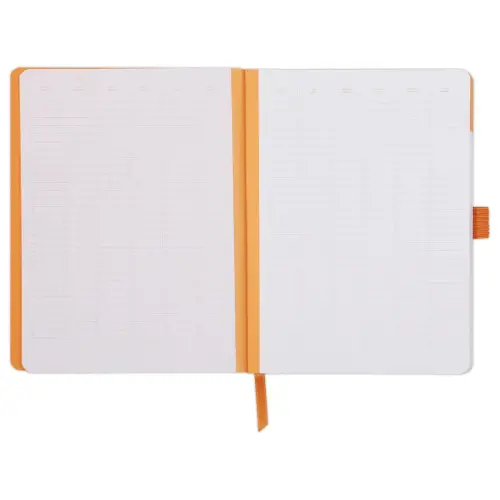 Carnet agenda perpetuel Meeting RHODIA16x21 cm Coquelicot