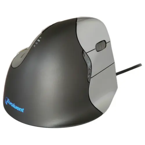 Souris ergonomique verticale filaire Evoluent 4 droitier