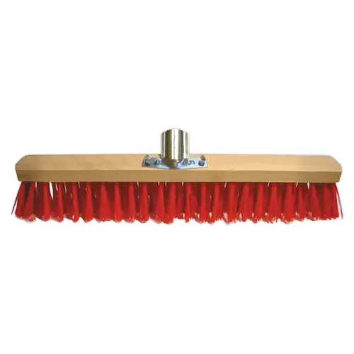 Balai ext&eacute;rieur cantonnier, fibres synth&eacute;tiques - 60 cm 