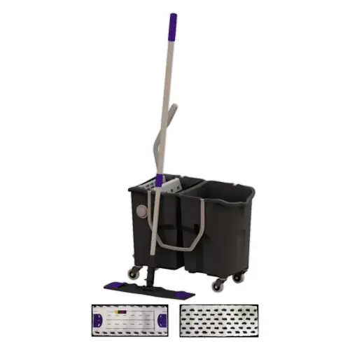 Kit de nettoyage avec double seau 