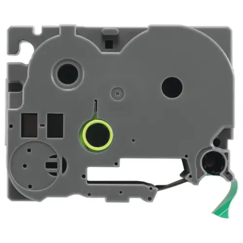 Ruban comp BROTHER TZE 751 24mm - noir/vert