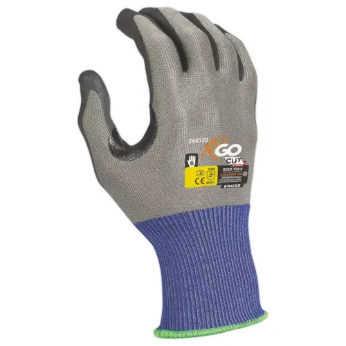 12 Gants de protection anti-coupures R'GO CUT XTREME 398330 - Jauge 18 - Taille 6 - RG 