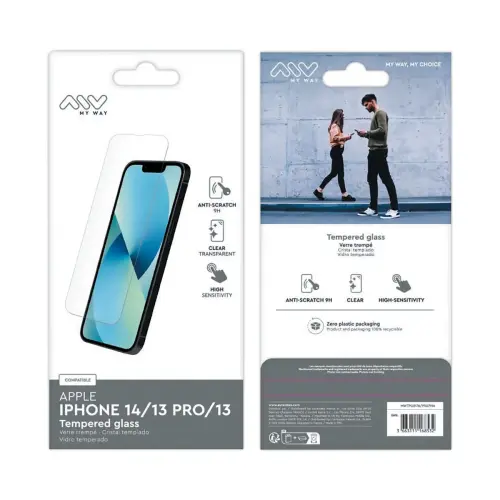 Protège-écran incassable et anti-chocsIK06 MOBILIS iPhone 13/13 PRO