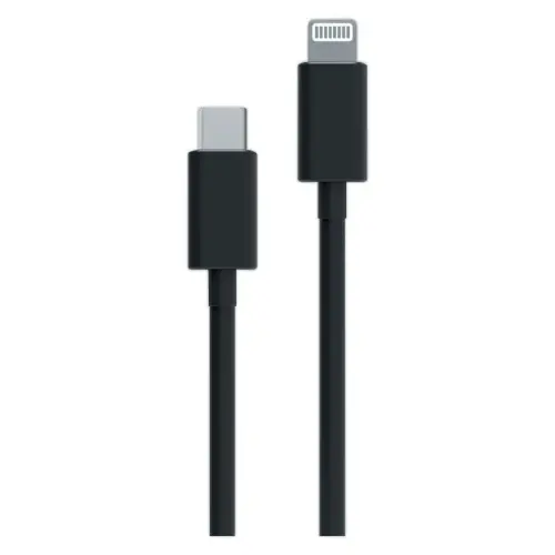 C&acirc;ble USB-C Lightning 1m Noir 
