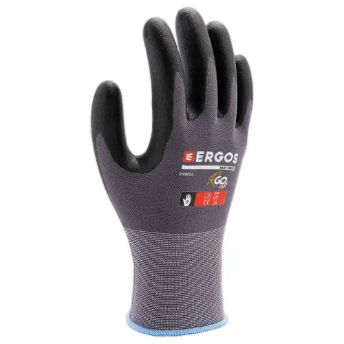12 Gants de protection en polyamide et Lycra - Jauge 15 - Taille 7 - RG 