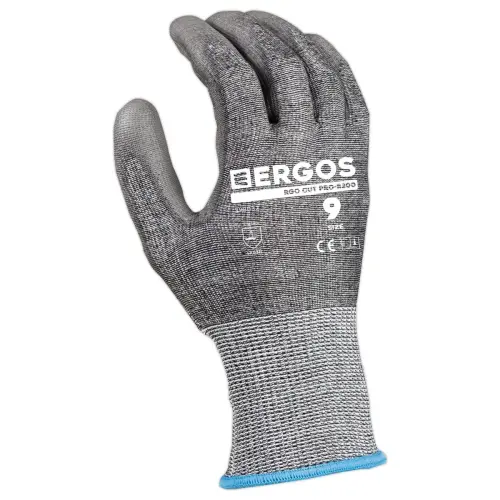 10 Gants anti-coupure en fibres HPPE - Jauge 13 - Taille 9 - RG 