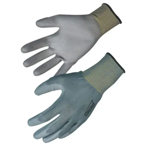 12 Gants de protection polyester - Jauge 13 - Taille 10 - RG