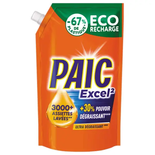 Eco recharge Paic excel2 ultra-dégraissant 900ml