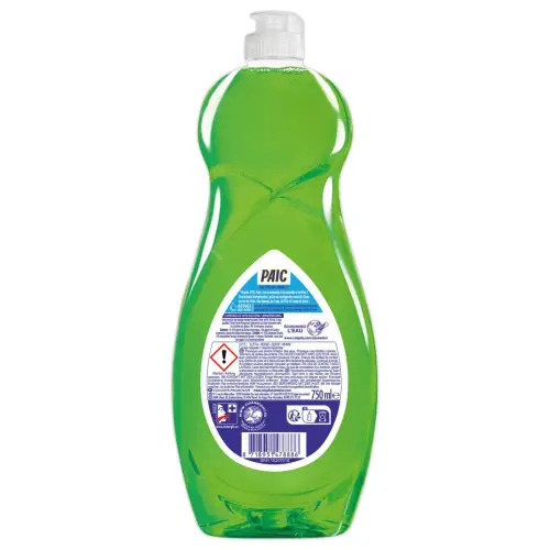 Liquide vaisselle super d&eacute;graissant - 750ml -  Citron vert - Paic 